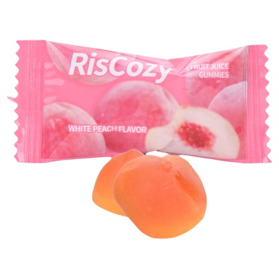 RisCozy瑞可滋白桃味果汁软糖