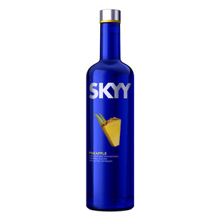 洋酒 深蓝伏特加 菠萝味 蓝天伏特加 SKYY Vodka
