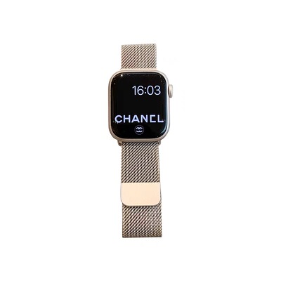 简约米兰金属磁吸扣iwatch表带