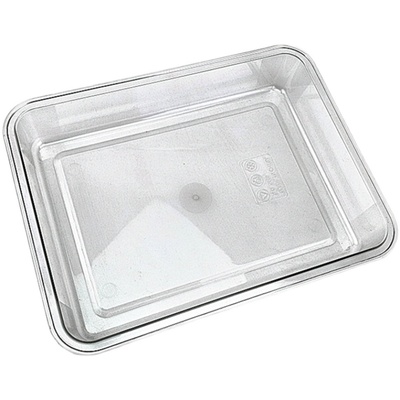 透明塑料熟食展示柜长方形凉菜盘