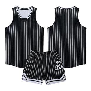 德鲁联赛美式篮球服套装男定制学生比赛训练队服詹姆斯球衣篮球男