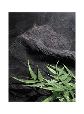 新中式国风提花缎面旗袍布料