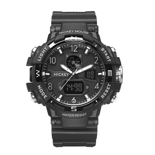 迪士尼手表男款学生初中高中学生青少年男孩运动防水电子儿童男生