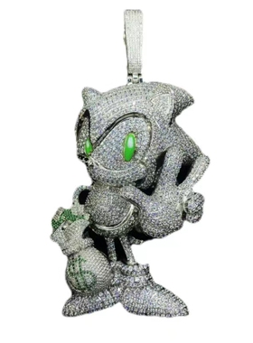 Mr.Blin私人定制白色索尼克吊坠