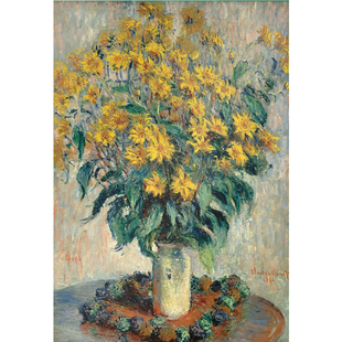 【现货】菊芋花1000片成人艺术拼图莫奈油画potato 减压益智油画