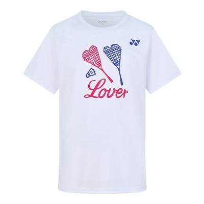 尤尼克斯儿童羽毛球服运动T恤