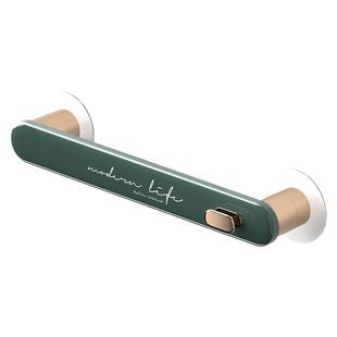 儿童毛巾架卫生间浴室宝宝口水巾擦手巾免打孔挂钩吸盘挂毛巾挂杆