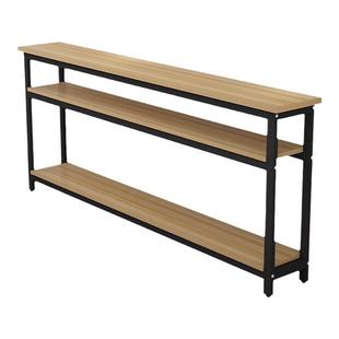 沙发后置物架宽15/20/25/30cm靠墙窄桌床边床尾夹缝多层书桌定制