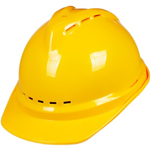 国标ABS安全帽工地施工领导建筑工程加厚透气头盔男定制logo印字
