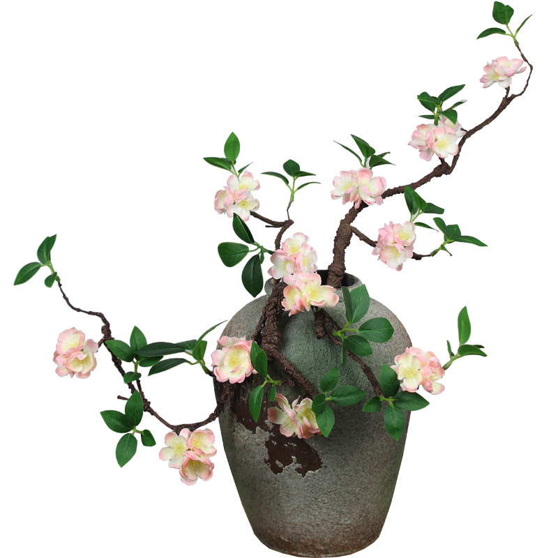 猫先生可造型梅花仿真花
