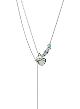 钛钢流苏女款甜酷项链锁骨链