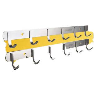 挂钩强力粘胶收纳鞋柜浴室勾背后不锈钢钩门后挂衣架挂架一排衣帽