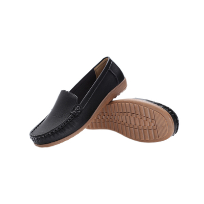 黑色服务员软底上班41码皮鞋