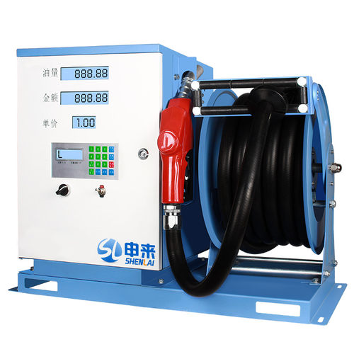 车载12V24V220V汽油静音防爆加油机柴油大流量卷盘一体机微波炉式