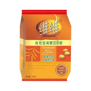 【9.9秒杀】维维减糖280豆奶豆浆粉高蛋白营养速溶早餐学生上班族