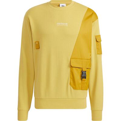 Adidas/阿迪达斯官方正品三叶草休闲男子时尚运动宽松卫衣 HC0368