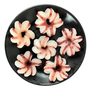 花瓣鱿鱼花脆口鱿鱼粒捞汁小海鲜烧烤专用新鲜冷冻食品酒店特色菜