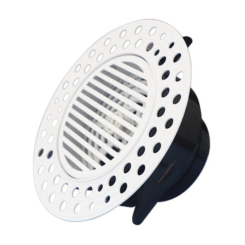 预埋新风风口出风口无边框可调节高端简约嵌入式超薄送回风口圆形