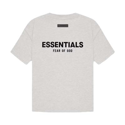 正品essentials短袖t恤男女植绒