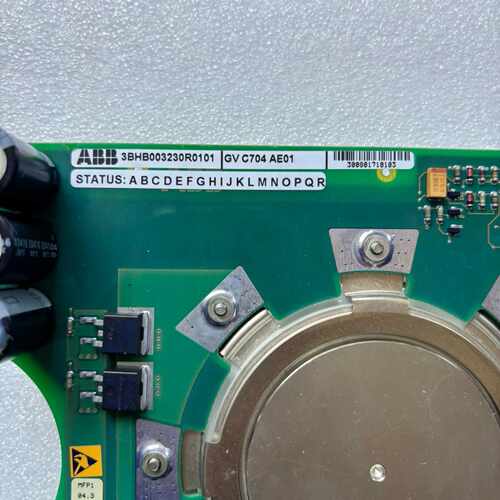 议价ABB控制板GVC704AE01适用