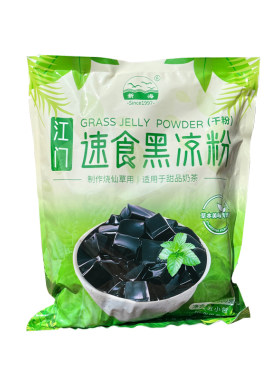 正品江门新海牌速食黑凉粉500g