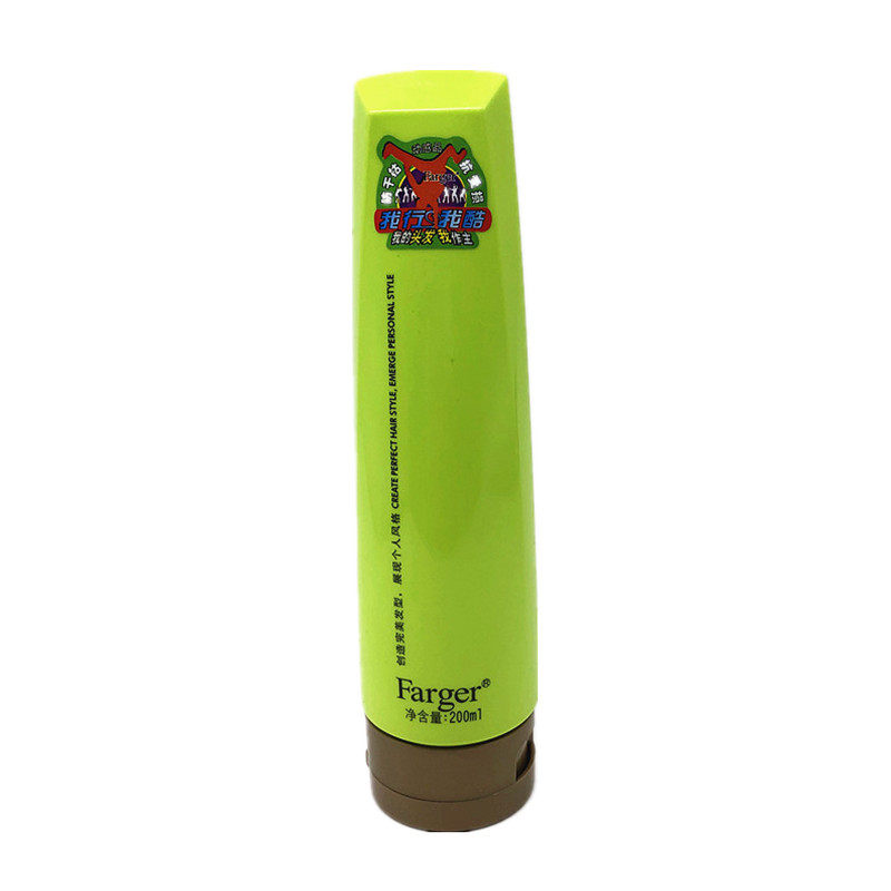2瓶farger发歌绿茶弹力素弹簧素