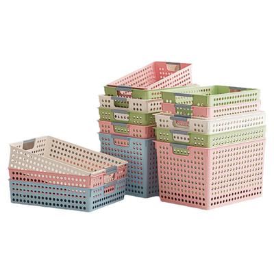 桌面收纳盒塑料收纳筐