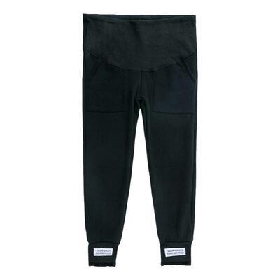 孕妇裤子春秋款外穿打底冬装加绒加厚卫裤宽松休闲运动托腹长裤