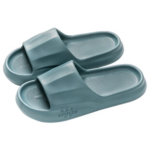 踩屎感拖鞋男士夏季外穿厚底eva室内家居浴室洗澡防滑防臭凉拖男