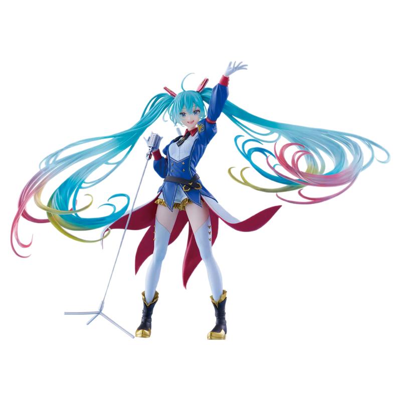 正版万代初音未来45th VOCALOID玩具高达款45周年手办摆件玩具