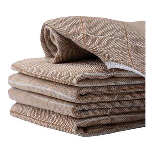 竹木纤维抹布不易沾油易清洗洗碗布厨房专用吸水不易掉毛清洁抹布