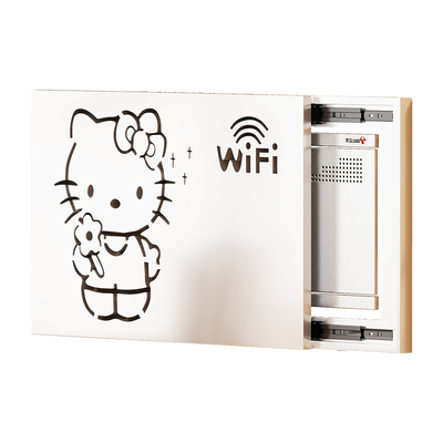 玄关电表箱装饰画背景墙遮挡装饰