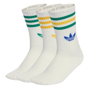 三双装日常舒适百搭袜子男女adidas Originals阿迪达斯三叶草