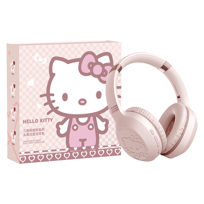 三丽鸥S05凯蒂猫头戴式蓝牙耳机