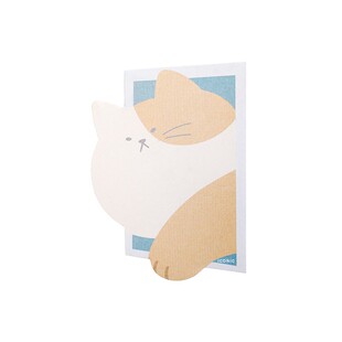 韩国iconic可爱ins动物无粘性便签本留言装饰便条记事贴备忘录60P