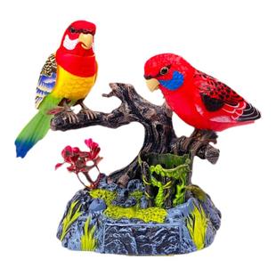 仿真鹦鹉会说话的小鸟玩具鸟笼儿童笼子电动老人家解闷神器老年人