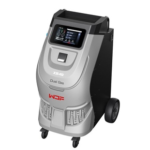 万得福X549汽车空调冷媒回收加注机双系统R134a 1234yf制冷剂回收