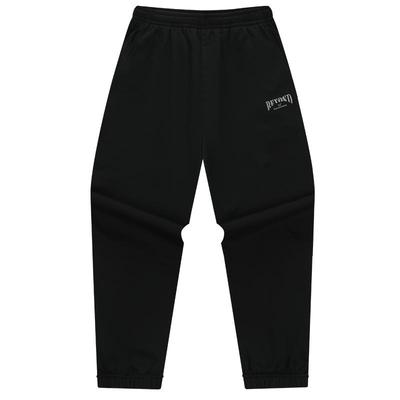 361束脚针织运动裤加绒卫裤男