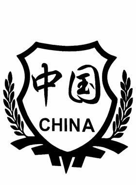七彩镭射车标贴个性创三角窗
