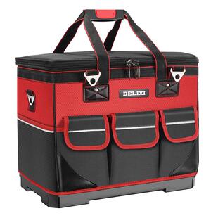 德力西工具包结实耐用电工专用多功能维修帆布工具袋加厚大收纳包