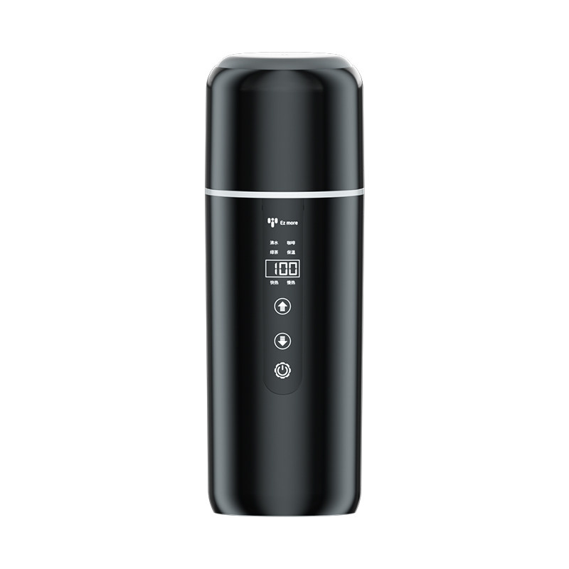 车载烧水壶12V24V通用电热水杯汽车通用加热水杯车载烧水杯保温杯