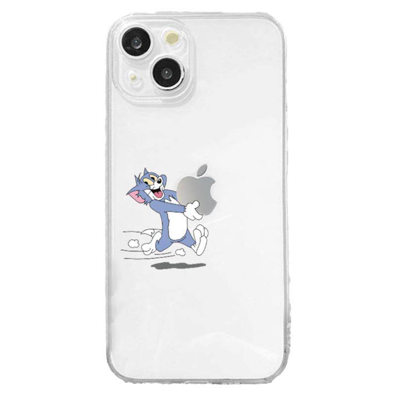 猫和老鼠手机壳适用苹果iphone15情侣14promax汤姆13mini杰瑞12pm创意16por贴纸xsmax新款1