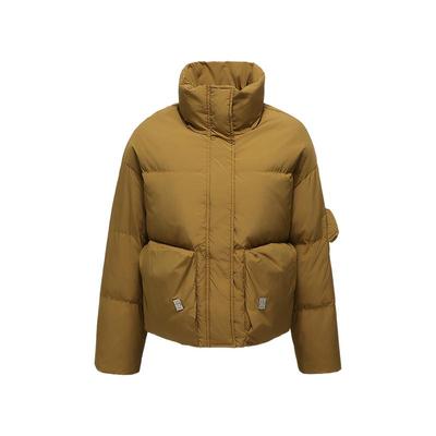 真维斯女装复古气质羽绒服