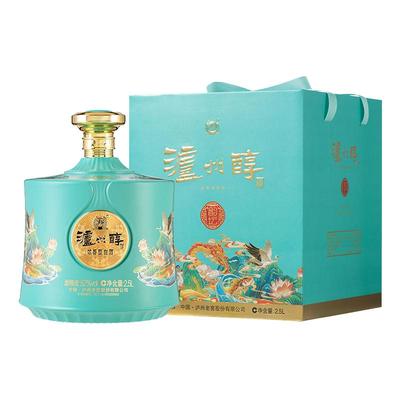 泸州老窖 泸州醇韵坛酒52度2.5L*1浓香型大坛白酒宴席收藏礼品酒