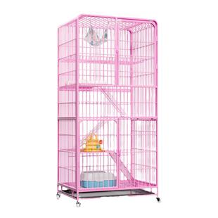 猫笼子家用猫咪别墅柜超大猫舍室内带厕所多层猫爬架超大自由空间