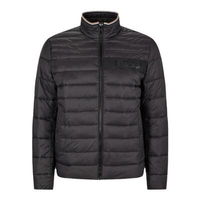 【常规版型】BOSS博斯 男士立体徽标饰带轻薄绗缝内里填充夹克