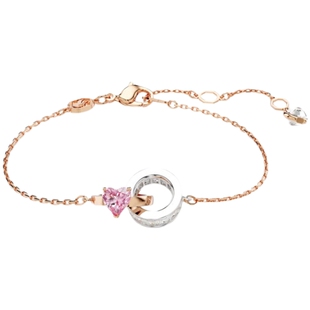 Swarovski/施华洛世奇Connexus系列女士混合切割心形手链送礼物