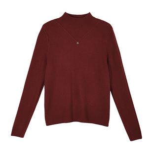 半高领冬季加绒加厚毛衣女款针织衫2025新款可外穿内搭上衣打底衫