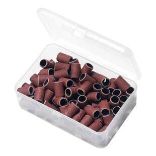 美甲店用工具打磨砂圈卸除甲油胶打磨机配件替换头打磨头砂轮沙圈