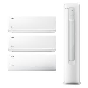 【三室一厅】美的空调酷省电一级冷暖变频1.5匹+1匹*2+3匹柜套装